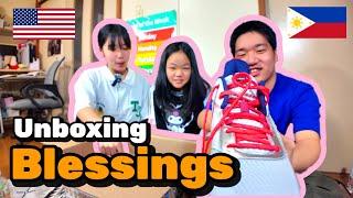 Unboxing Gift from Antelope California USA  | fashion show | Filipino Single Father in Japan
