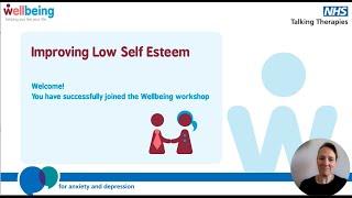 Improving Low Self-Esteem workshop on demand