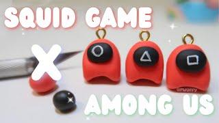 DIY Squid Game x Among Us Character Charm Tutorial