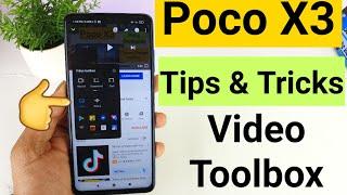 Poco x3 tips and tricks video toolbox features review