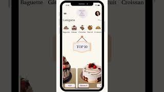 Confectionery Shop /SwiftUI/UI/UX Design