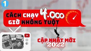 [Thủ Thuật] Cách Chạy 4000 Giờ Youtube Không Bị Tuột | Cập Nhật Mới 2022 | 𝟏𝐁𝐔𝐒𝐈𝐍𝐄𝐒𝐒