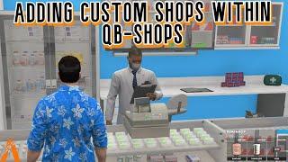 QBCore - Making Custom Shops Within Qb-Shops | Adding items to qb-shops | FiveM Tutorial 2023