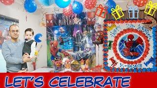 SPIDER MAN BIRTHDAY / BIRTHDAY VLOG / BIRTHDAY PARTY / BIRTHDAY PARTY WITH AUZI FAHAD /