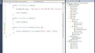 0105 ASP NET MVC 3 Fundamentals Intro   Controller