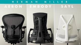 The BEST Herman Miller Ergonomic Chair Buyer’s Guide: Aeron, Embody, and Sayl