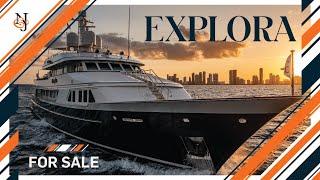 M/Y EXPLORA for Sale | 153' (46.63m) long-range Feadship Yacht for Sale | N&J Superyacht Tour