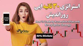 استراتژی سی ثانیه ایی باینری آپشن-استراتژی سودده با وین ریت بالا-استراتژی سی ثانیه ایی روزاندیش