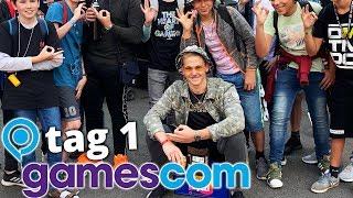 huebi auf der gamescom 2019 - tag 1 [daily vlog]