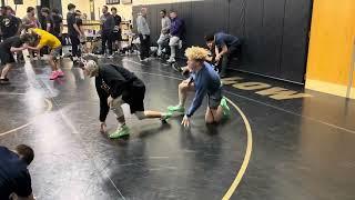 Grey Burnett vs Garrison Weisner 2024 Perrysburg Scrimmage