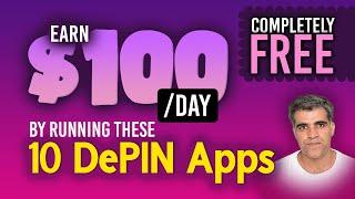  Earn $100/Day by Running These Free Apps | Grass, Nodepay, Aggregata, Oasis, Data Quest & More! 