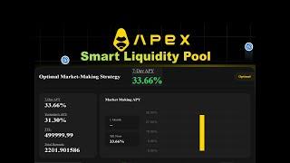 How To Setup ApeX Pro DEX Smart Liquidity Pool - Automated Market Maker Crypto Trading Strategy