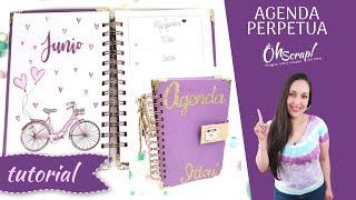  Cómo hacer una agenda personalizada, fácil y hermosa  ¡Descarga archivo GRATIS! 