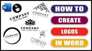 How to CREATE LOGOS in Word | EASY TUTORIAL