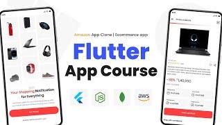 SaaS mobile app using Flutter | Production-ready Ecommerce app #flutter #aws #ecommerce  #amazon