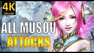 WARRIORS OROCHI 4 ULTIMATE / 無双OROCHI3 ULTIMATE | ALL MUSOU ATTACKS (NEW CHARACTERS)『4K - 60 FPS』