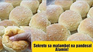 The secret of the softest fluffiest pandesal|using Tangzhong method|step by step| Bake N Roll