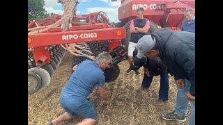 Переход на No-Till в Молдове - посев проса сеялкой Turbosem, комментарии Эдуарда Романькова