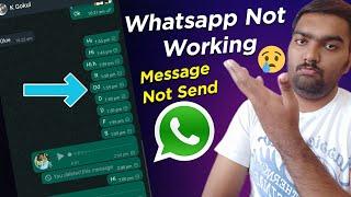 WhatsApp Message Not Sending Problem in Tamil | WhatsApp not work