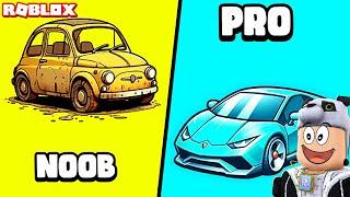 Noob vs PRO Araba Çıkarma Oyunu - Roblox