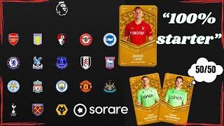 Premier League Starting Goalkeepers - Sorare 2024/25 Season