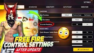 Free Fire Best Control Setting 2025| New Headshot Setting 2025 | Pro Player Setting Free Fire