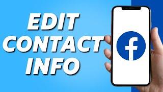 How to Edit Contact Information Facebook (2025)