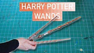 How To Make Harry Potter Wands! DIY Paper Prop Craft (Easy) 