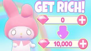 Get MORE Pink Diamonds (Updated) | Roblox My Hello Kitty Cafe 2024 | Riivv3r