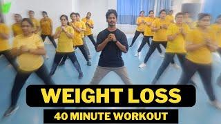 40 Minutes Nonstop Fitness Exercise Video | Zumba Fitness With Unique Beats | Vivek Sir