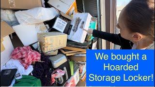 We bought a hoarded storage locker! will I find anything worthwhile?!?