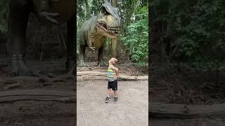 Would you be scared  #shorts Freaky Jurassic Park