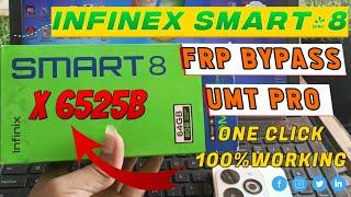 infinix smart 8 (X6525B) frp remove by umt pro / infinix x6525b google account remove