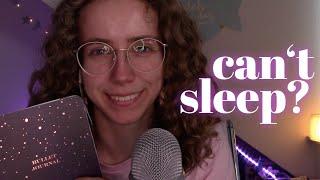 ASMR Sleepy whisper ramble  (Soft Whispering, book triggers, ...)