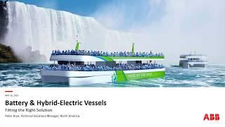 Battery and Hybrid Electric Vessels: Fitting the Right Solution