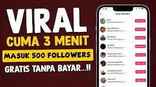 CARA MENAMBAH FOLLOWERS TIKTOK GRATIS - CARA CEPAT MEMPERBANYAK FOLLOWERS TIKTOK GRATIS PERMANEN