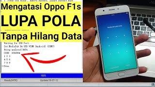 Mengatasi Lupa Pola Oppo F1s Tanpa hilang data sangat bisa dilakukan dengan software gratis