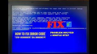 Windows Blue Screen Error Solved | Windows Has been shutdown to prevent damage to your, Hindi | Urdu