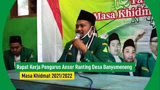 Rapat Kerja Pengurus Baru Masa Khidmat 2021/2023 | ANSOR UPDATE