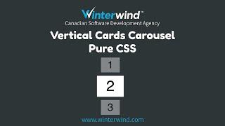 Vertical Cards Carousel Using CSS Only