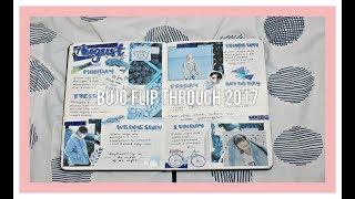 Bullet Journal Flip Through 2017 || Kpop Bujo