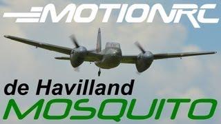 MotionRC / FREEWING de Havilland MOSQUITO Flight Demo By: RCINFORMER