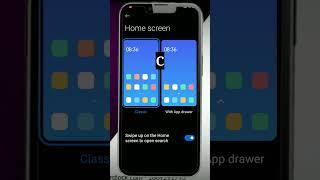 How to enable app drawer in miui 11 system Launcher 2022 || Swip up to open app drawer in Mi phone