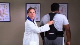 Breg Horizon Back Brace Application