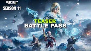 Season 11 Battle Pass Characters & Guns Theme CODM - First Teaser COD Mobile