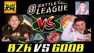 Beyblade Burst Turbo App - BZK vs GOOB : Battle League!