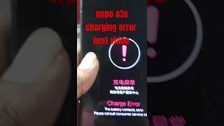 oppo a3s charging error problem ||#viral #shorts