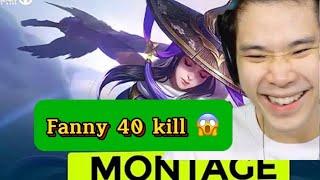 JESS NO LIMIT, Top Global Fanny 1 BANTAI PABLIK 40 KILL  #mobilelegends