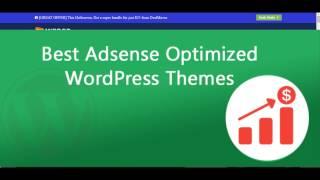 Best Adsense Optimized WordPress Themes