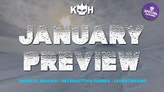 January Preview ️🩸Kings Of Horror | FULL MOVIE LINEUP